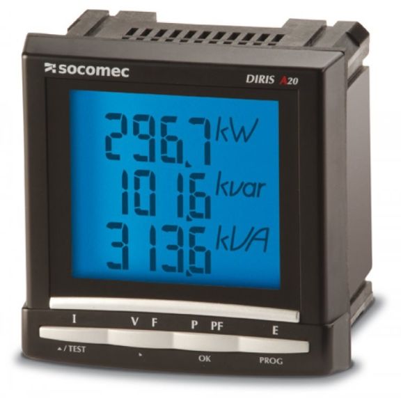 Diris A20 Multifunction 3 Phase Electricity meter DIN 96 (4825