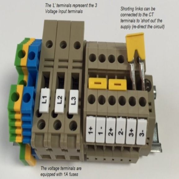 Camax 3Phase Bespoke Terminal Rail Assembly